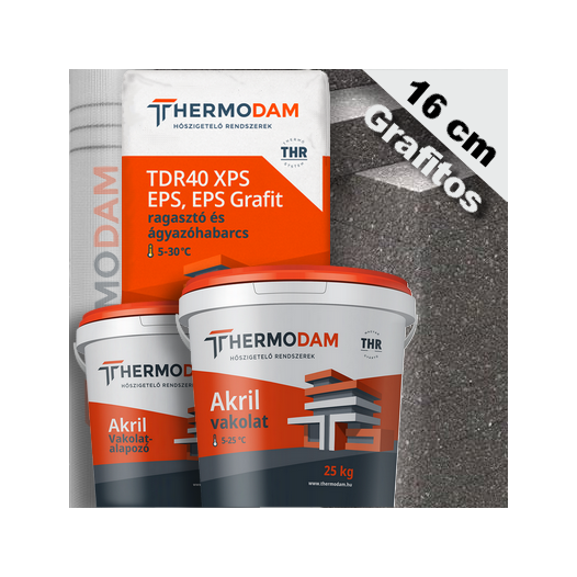Grafitos hőszigetelő rendszer 16 cm