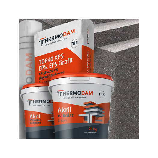 Thermodam grafitos hőszigetelő rendszer
