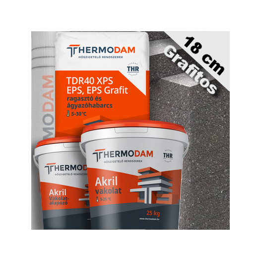 Grafitos hőszigetelő rendszer 18 cm