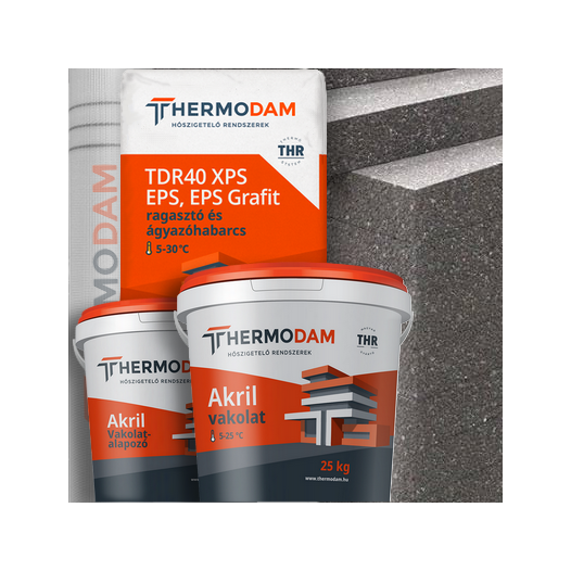 Thermodam grafitos hőszigetelő rendszer