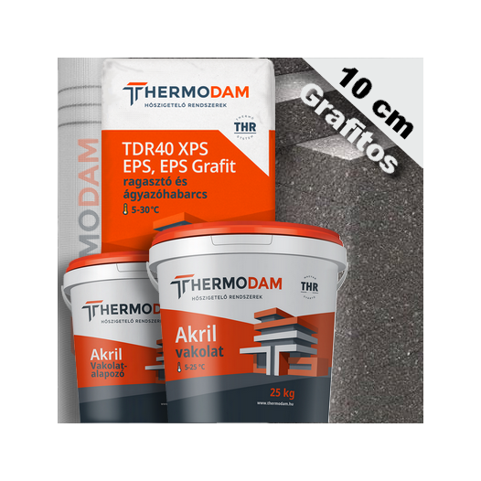Grafitos hőszigetelő rendszer 10 cm
