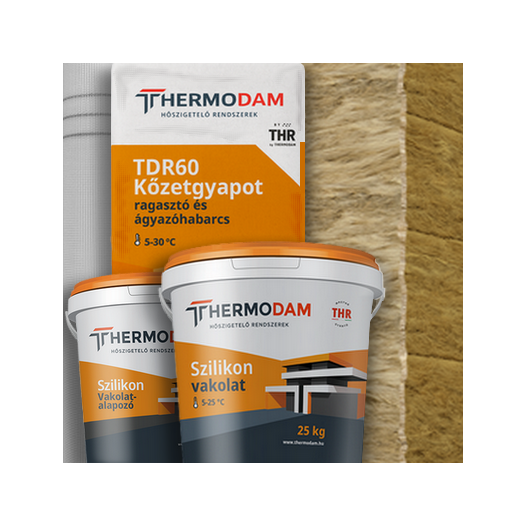 Kőzetgyapot hőszigetelő rendszer