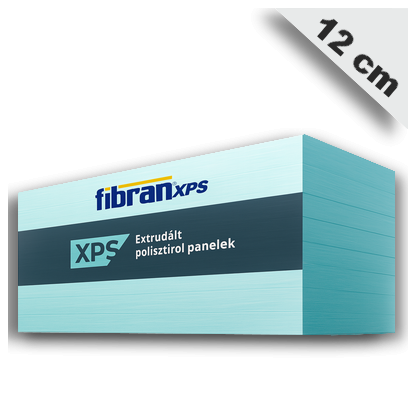 XPS lábazati polisztirol hőszigetelő lemez 12 cm