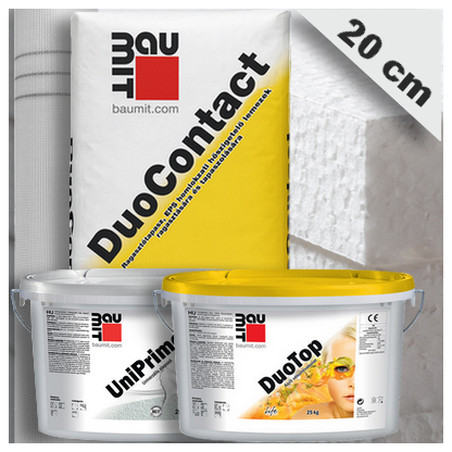 Baumit hőszigetelő rendszer 20 cm