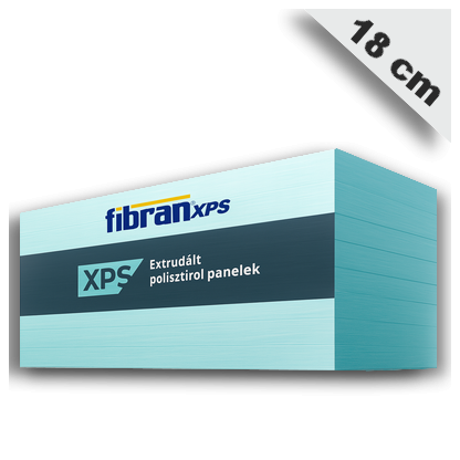 XPS lábazati polisztirol hőszigetelő lemez 18 cm