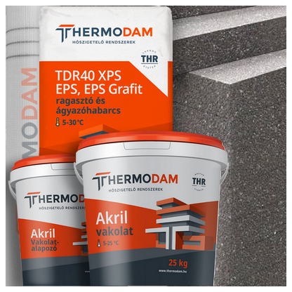 Thermodam grafitos hőszigetelő rendszer