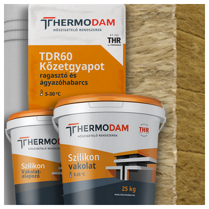 Kőzetgyapot hőszigetelő rendszer